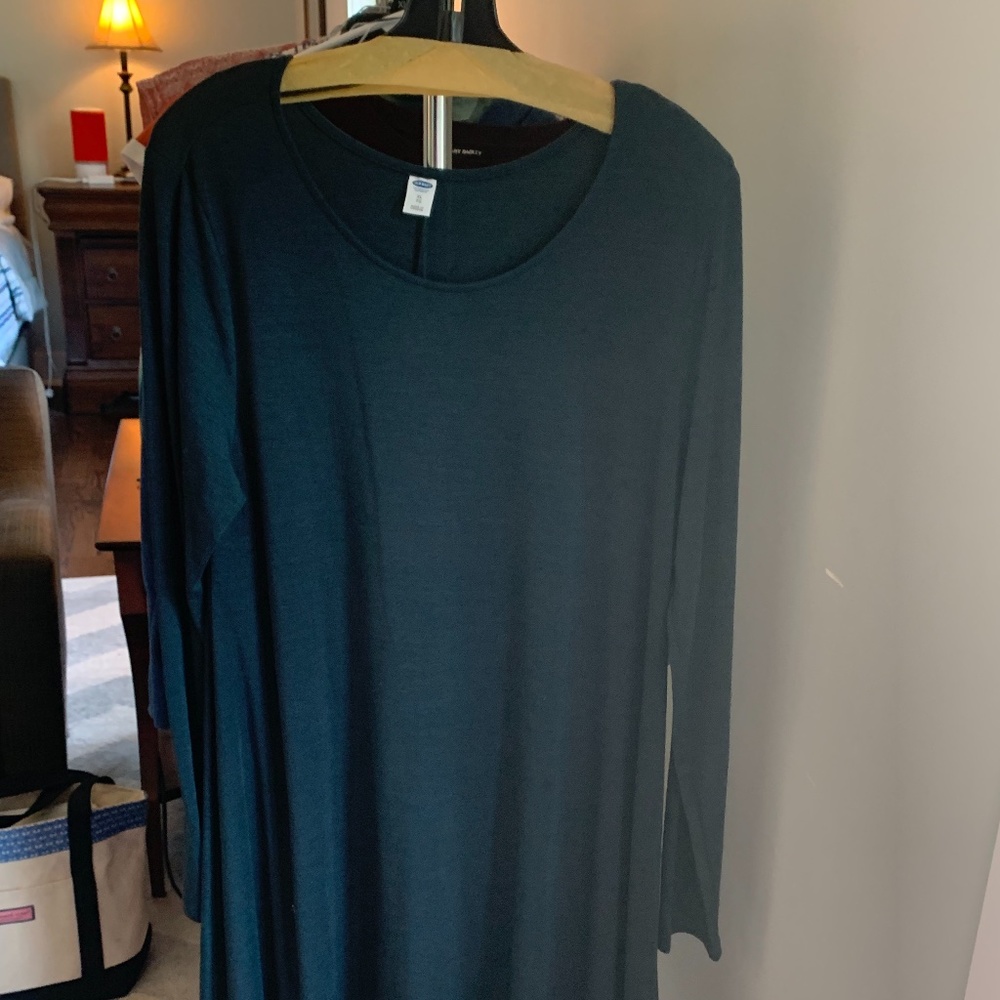 long sleeve cotton dress
